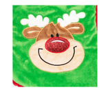 Customizable Santa Stocking - Reindeer